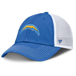 Men's Fanatics Powder Blue/White Los Angeles Chargers Trucker Adjustable Hat