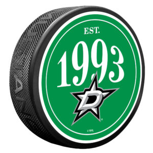 Dallas Stars Founding Year Puck