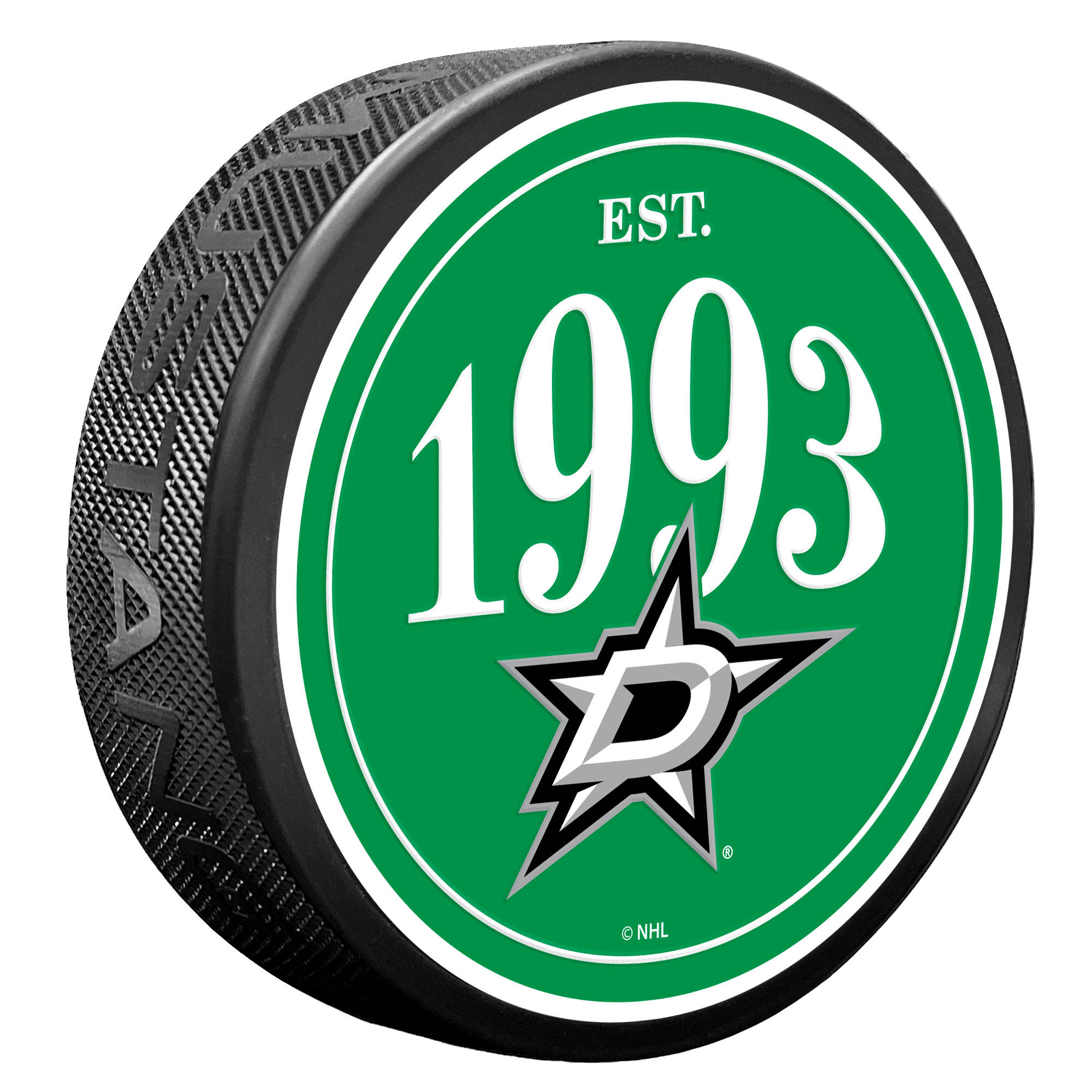 Dallas Stars Founding Year Puck