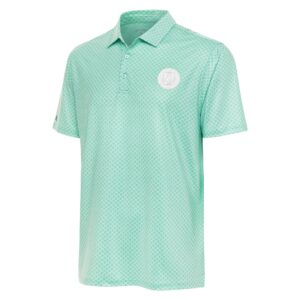 Men's Antigua Teal Atlanta United FC Dawdle Polo