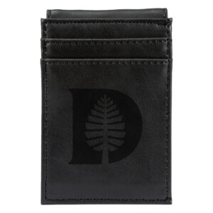 Black Dartmouth Big Green Front Pocket Wallet