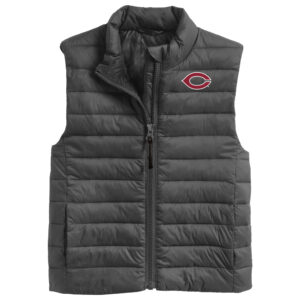 Youth Garb Charcoal UChicago Maroons Kai Full-Zip Vest