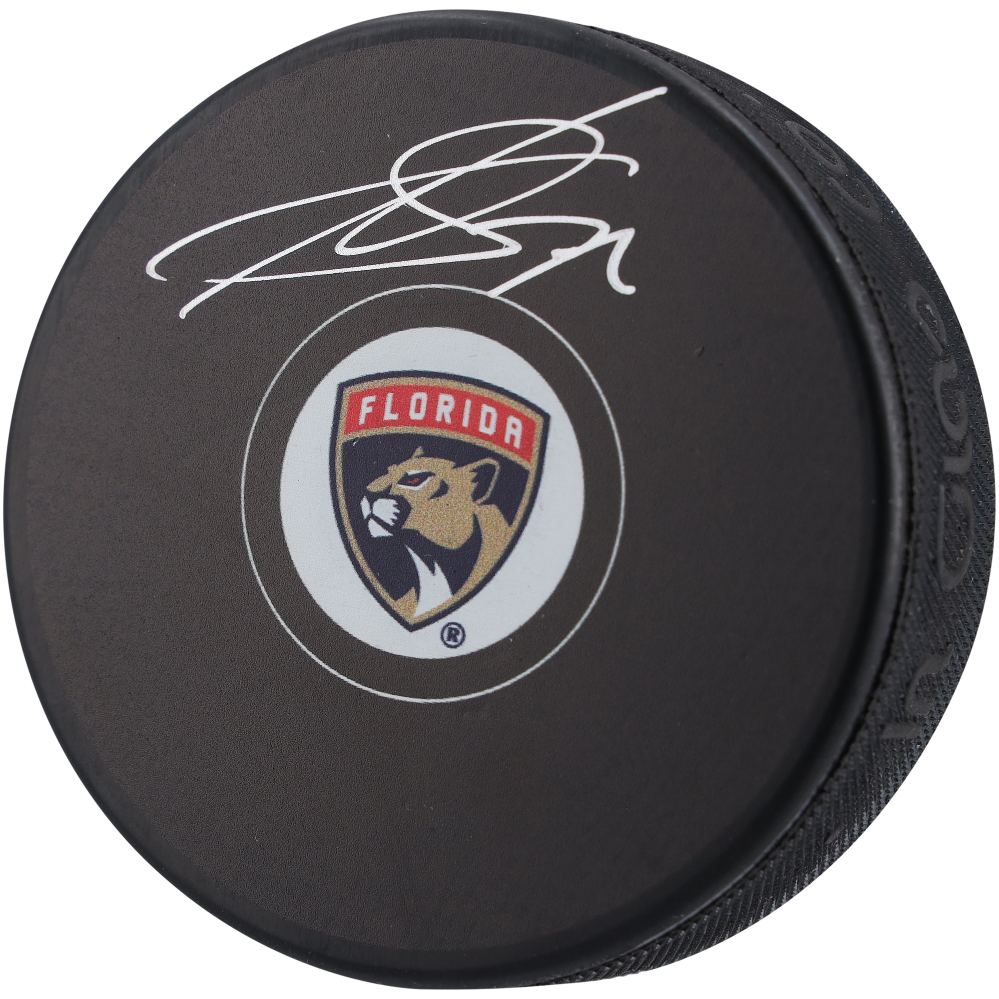 Sergei Bobrovsky Florida Panthers Autographed Hockey Puck