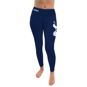 Women's Vive La Fete  Navy Tottenham Hotspur Thigh Logo Yoga Leggings
