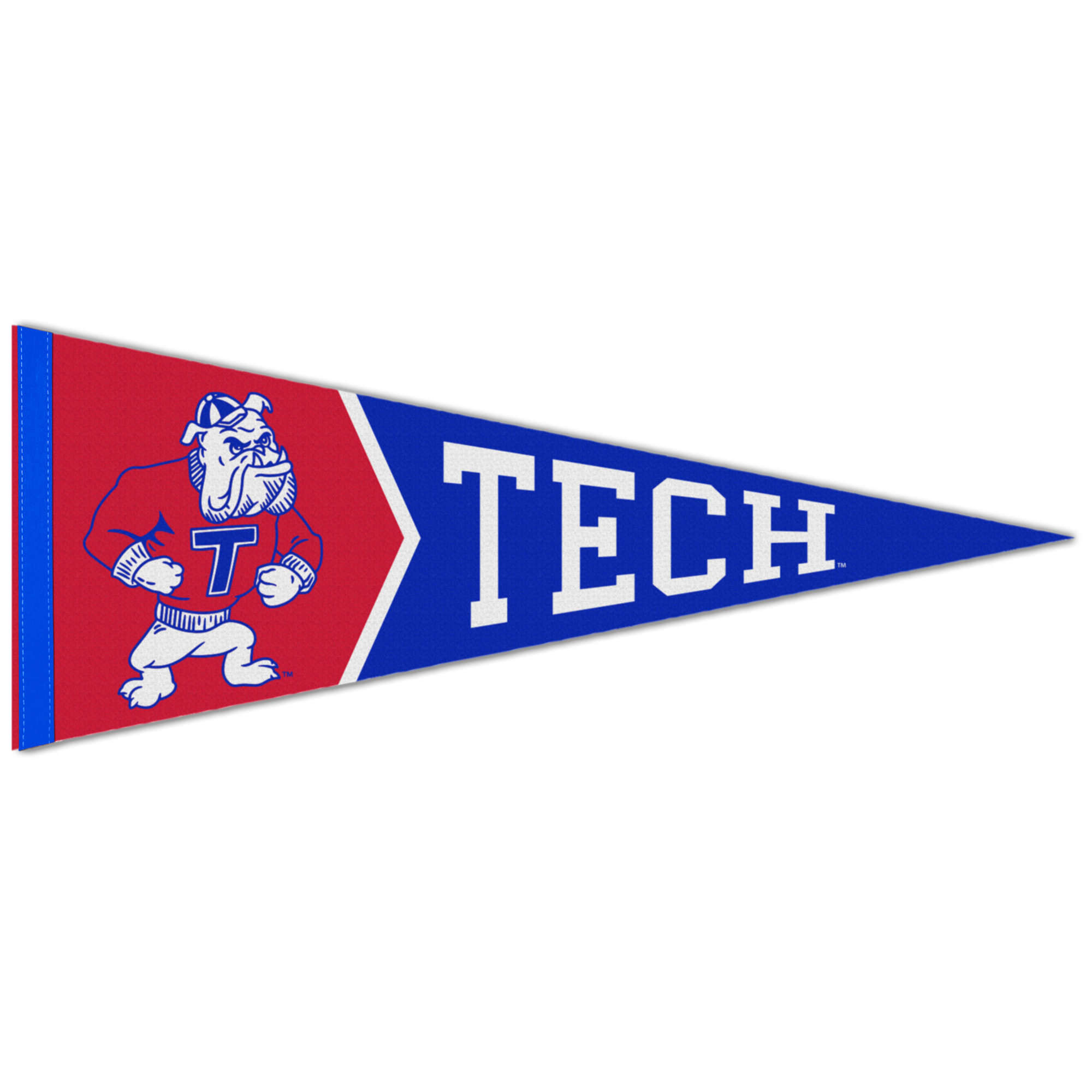 WinCraft Louisiana Tech Bulldogs Vintage Collection 12'' x 30'' Premium Quality Pennant