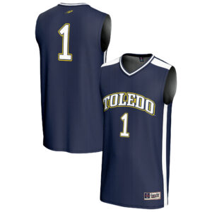 Unisex GameDay Greats #1 Navy Toledo Rockets Lightweight Collegiate Basketball Fashion Jersey