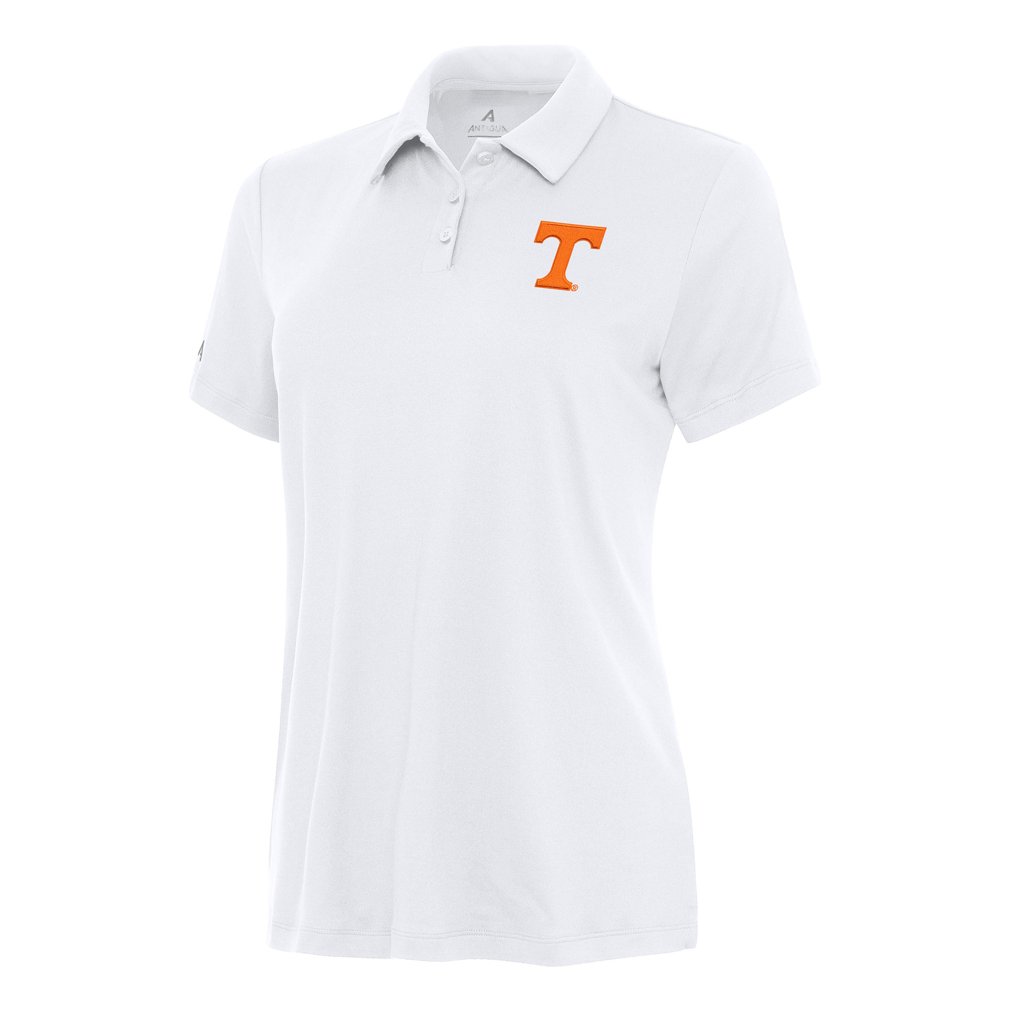Women's Antigua White Tennessee Volunteers Reprocess Polo