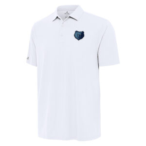 Men's Antigua White Memphis Grizzlies Era Polo