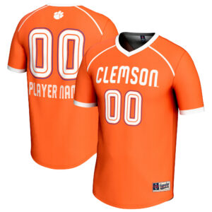 Women's GameDay Greats  Orange Clemson Tigers NIL Custom V-Neck Lacrosse Fashion Jersey
