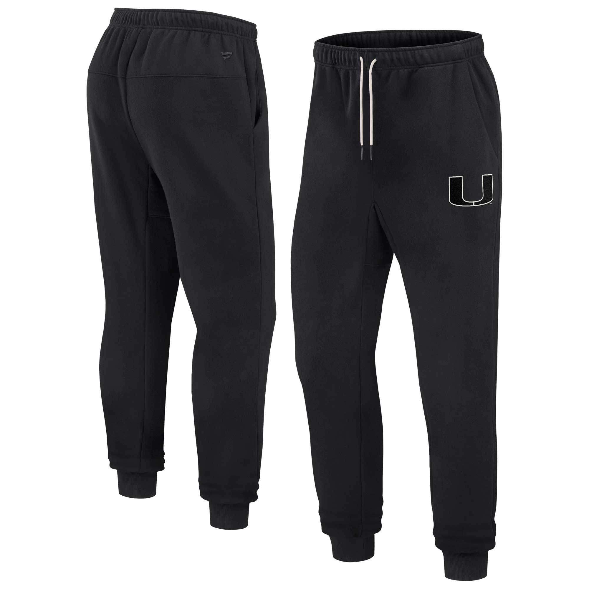 Unisex Fanatics Black Miami Hurricanes Elements Super Soft Fleece Jogger - Image 5
