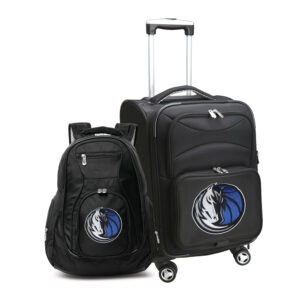 MOJO Black Dallas Mavericks Softside Carry-On & Backpack Set