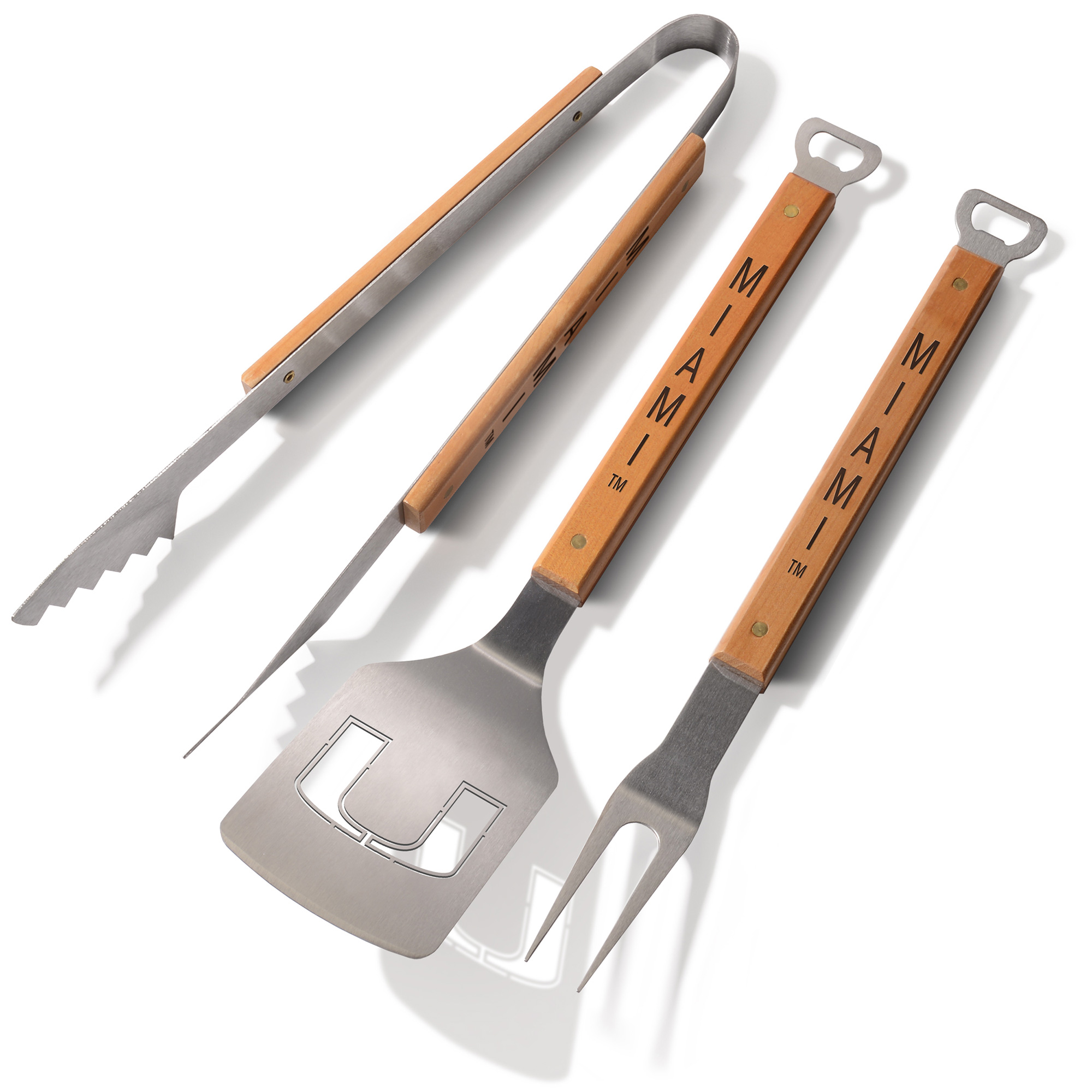 Miami Hurricanes 3-Piece BBQ Set - Image 5