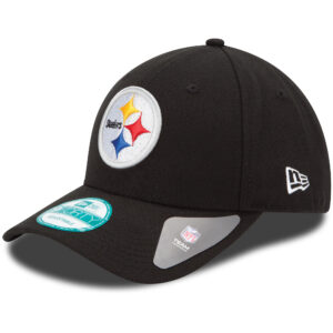 Men's New Era Black Pittsburgh Steelers The League 9FORTY Adjustable Hat