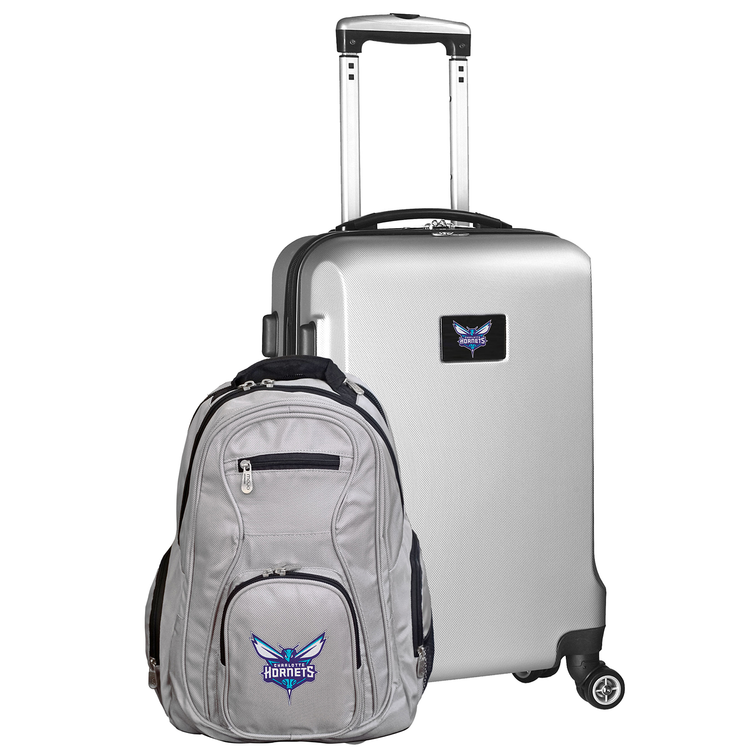 MOJO Black Minnesota Wild Deluxe 2-Piece Backpack and Carry-On Set - Image 2