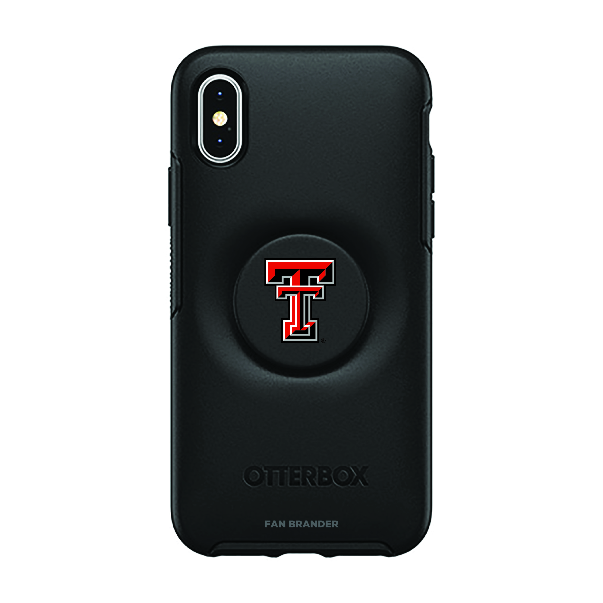 OtterBox Texas Tech Red Raiders Otter + Pop Symmetry Series iPhone Case with Integrated PopSockets PopGrip - Image 4
