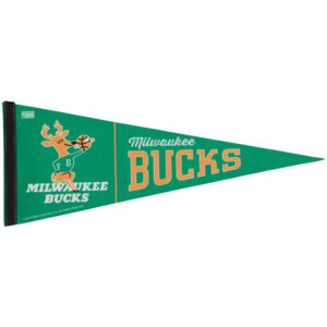 WinCraft Milwaukee Bucks 12'' x 30'' Vintage Retro Pennant
