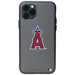 Los Angeles Angels Black Slate Primary Mark iPhone Case
