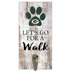 Green Bay Packers 6'' x 12'' Leash Holder Sign