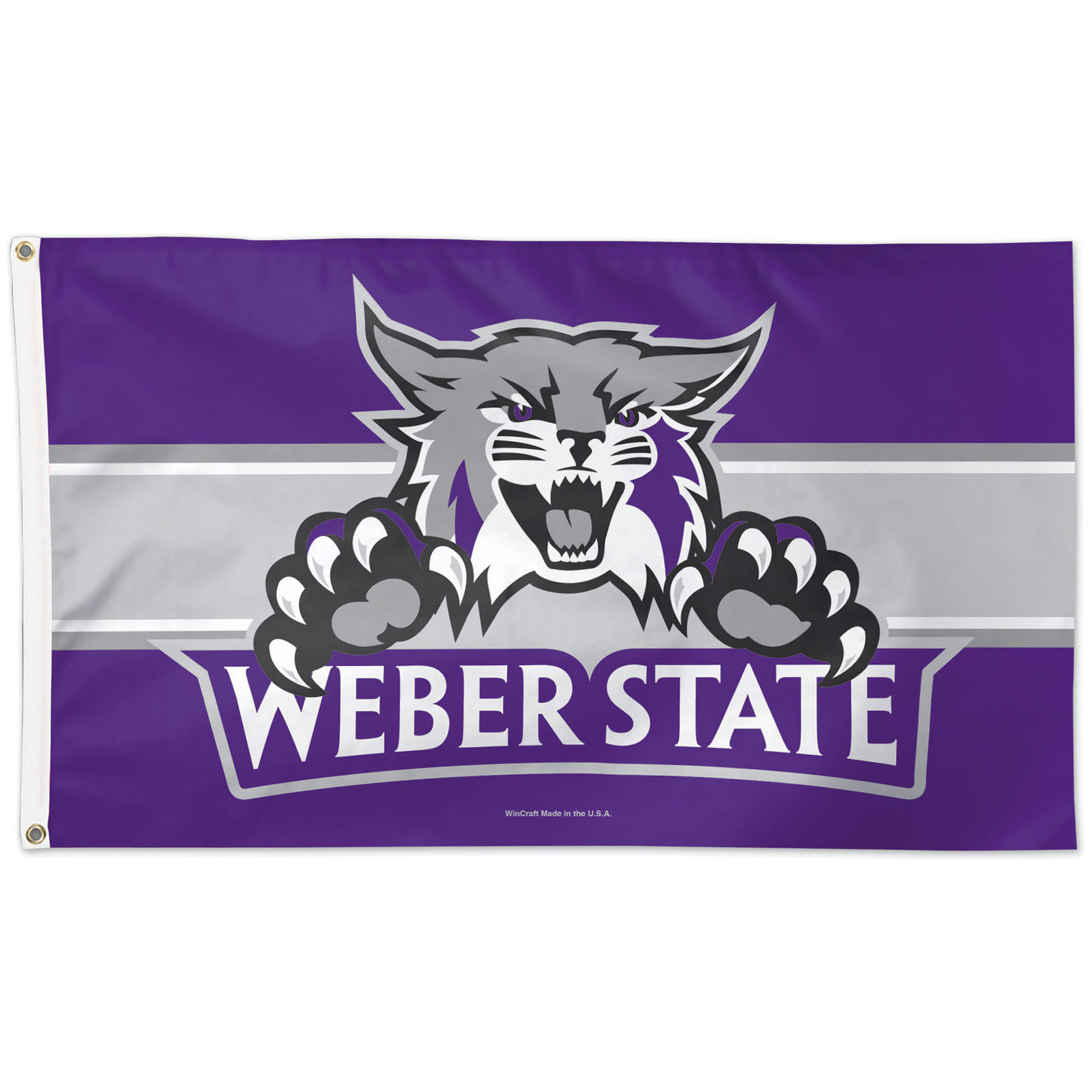WinCraft Weber State Wildcats 3' x 5' Logo One-Sided Flag