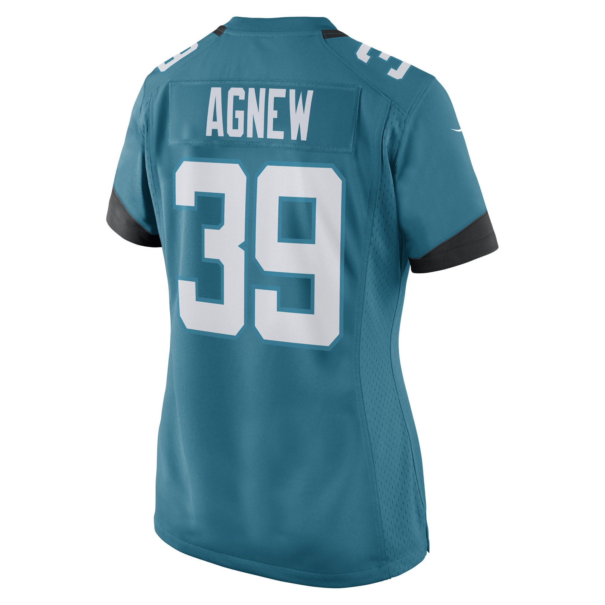 Women's Nike Jamal Agnew Teal Jacksonville Jaguars Game Jersey - Image 4