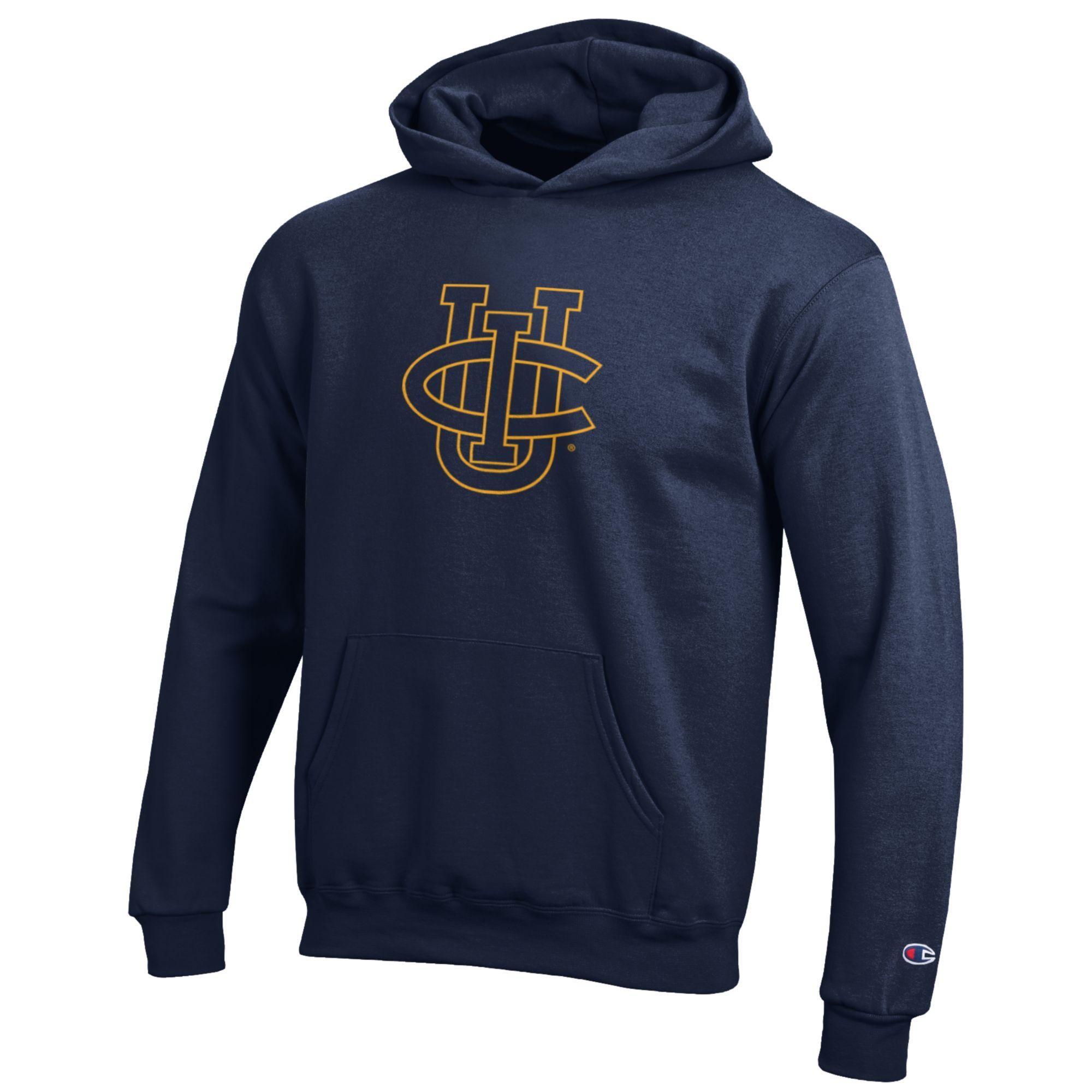 Youth Champion Navy UC Irvine Anteaters Eco Powerblend Pullover Hoodie - Image 3