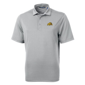 Men's Cutter & Buck Gray Bowie State Bulldogs Big & Tall Virtue Eco Pique Recycled Polo