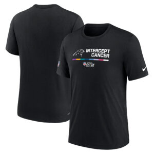 Men's Nike Black Carolina Panthers 2022 NFL Crucial Catch Performance T-Shirt