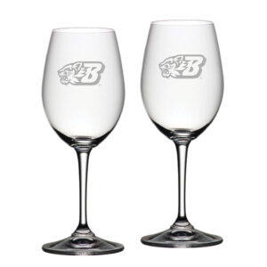 Binghamton Bearcats 20oz. 2-Piece Riedel Red Wine Glass Set
