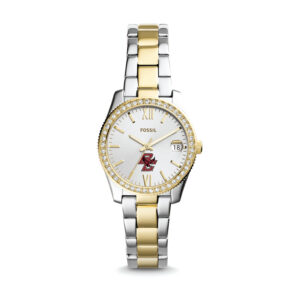 Women's Fossil Boston College Eagles Scarlette Mini Two-Tone Stainless Steel Watch
