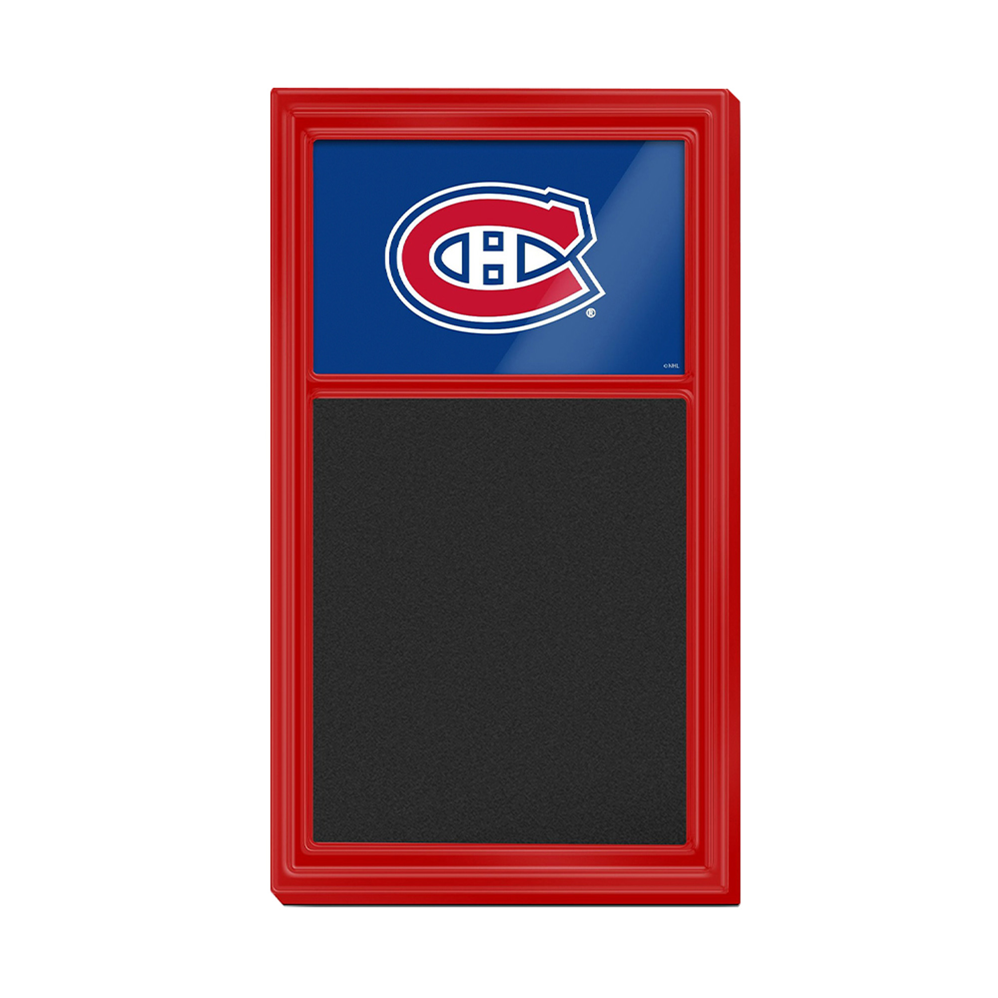 Montreal Canadiens 31'' x 17.5'' Chalk Note Board - Image 3