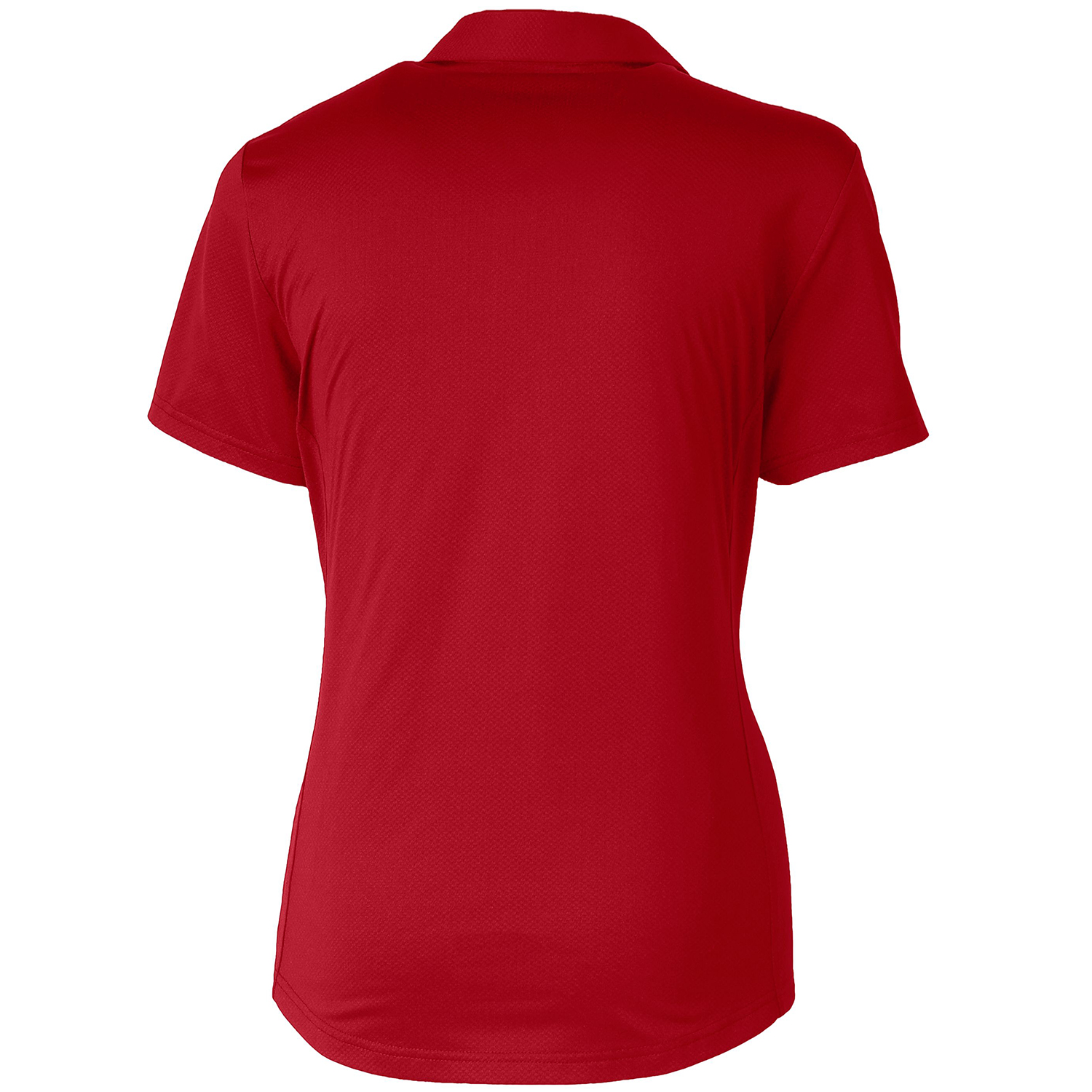 Women's Cutter & Buck Cardinal Boston Red Sox Prospect Textured Stretch Polo - Image 4