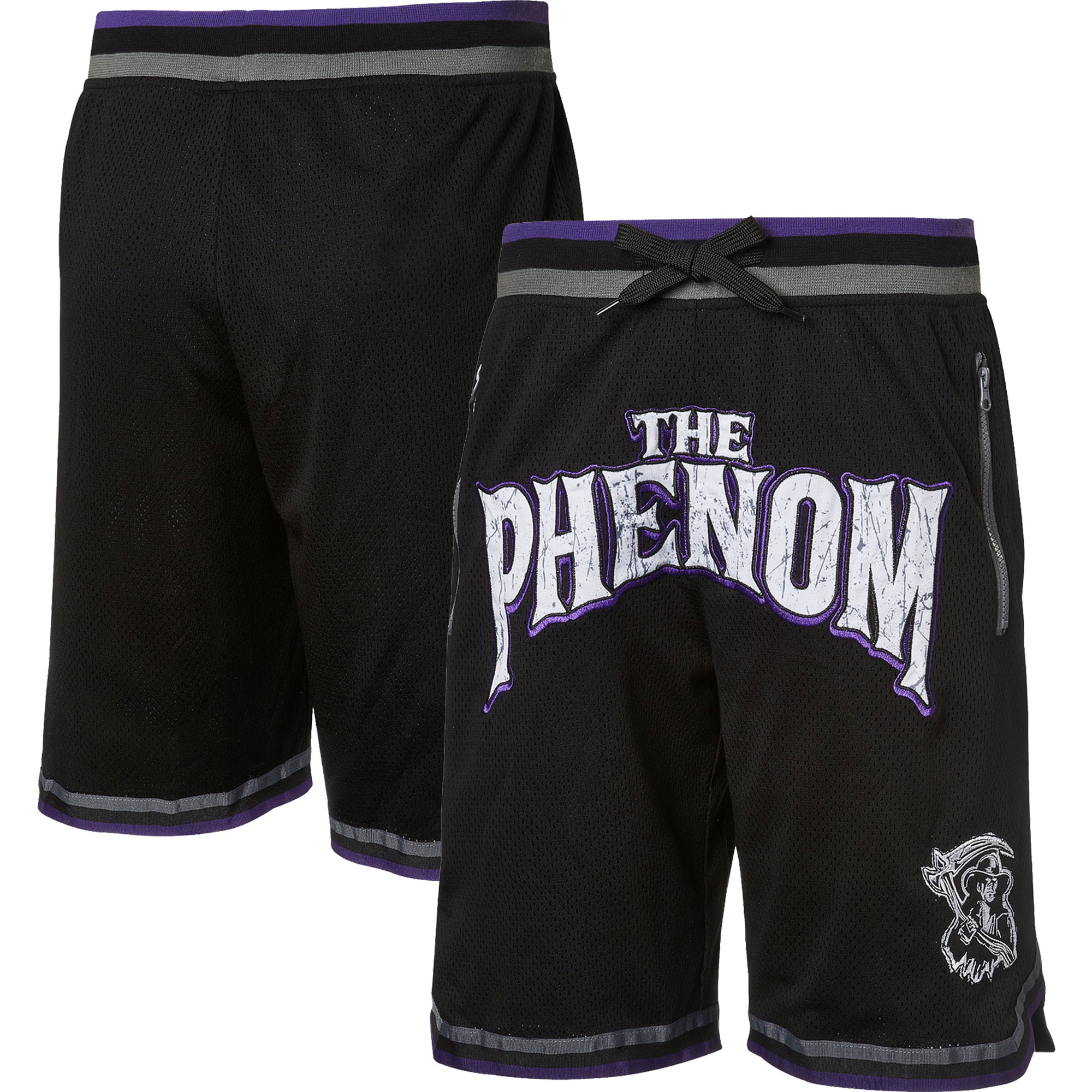 Men's Black The Undertaker The Phenom Shorts