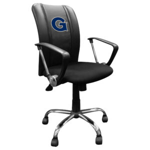 Black Georgetown Hoyas Curve Task Chair
