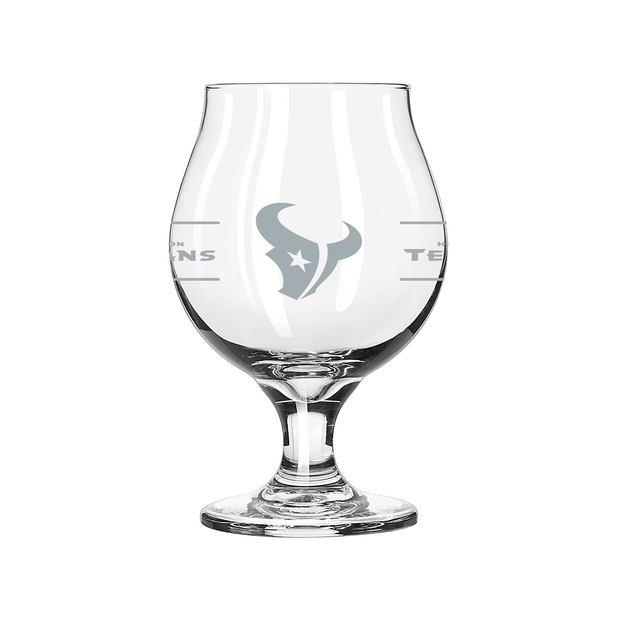Houston Texans 16oz. Belgium Glass