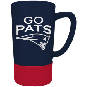 New England Patriots Team Logo 16oz. Rally Cry Jump Mug