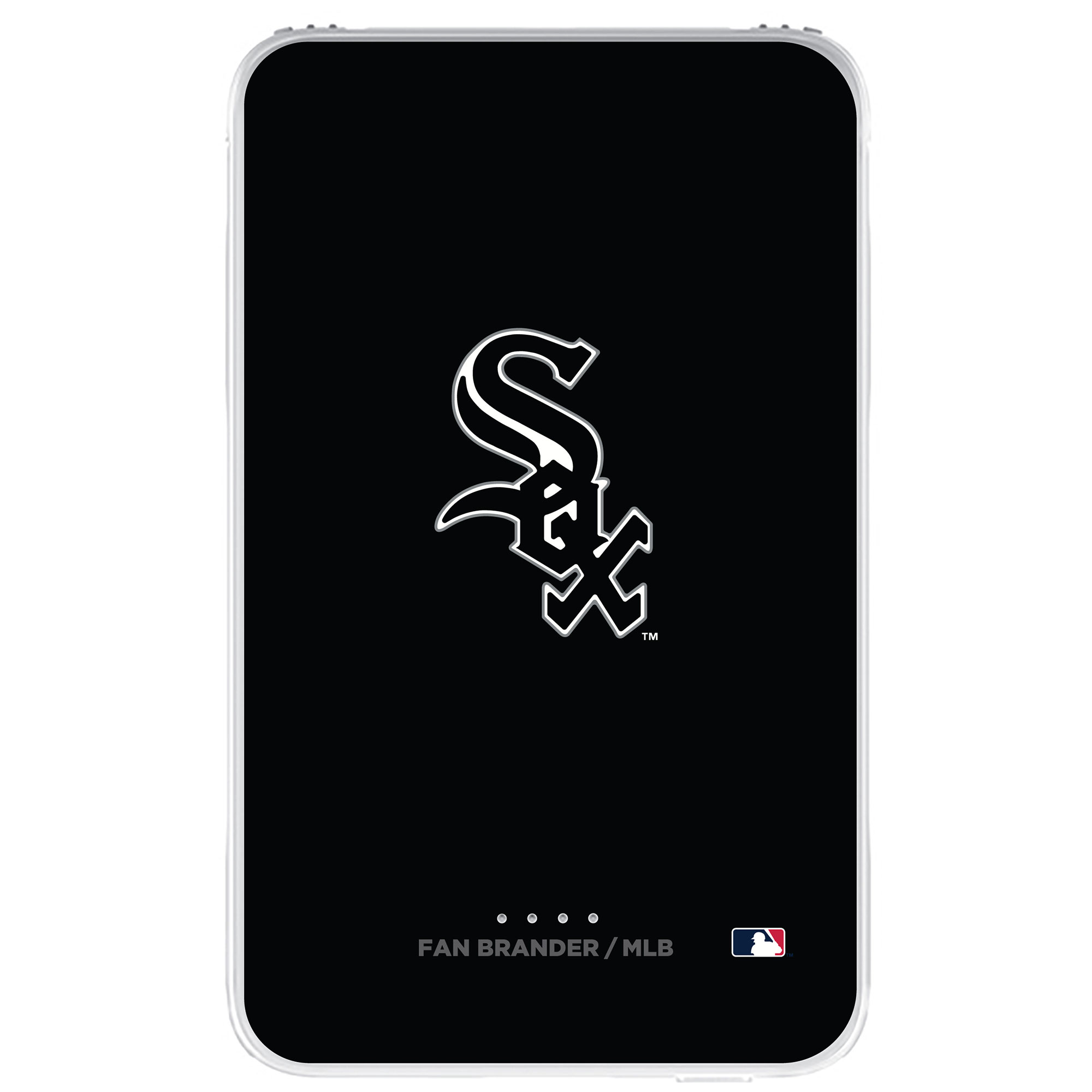Chicago White Sox Solid Design 10000 mAh Portable Power Pack - Image 4