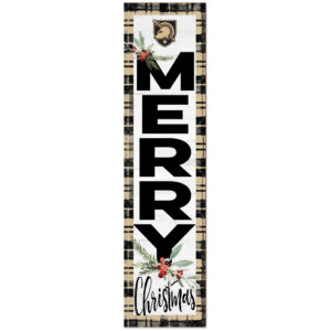Army Black Knights 12'' x 48'' Outdoor Christmas Leaner