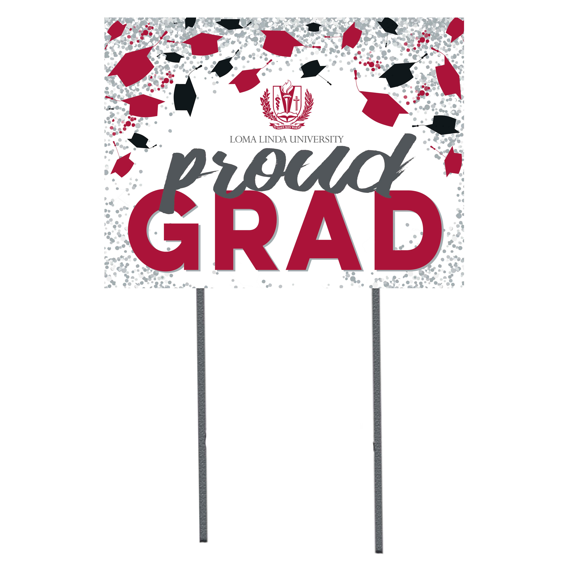 LLU Lions Class of 2023 18" x 24" Yard Sign