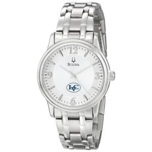 Men's Bulova  Silver Lebanon Valley College Stainless Steel Quartz Watch