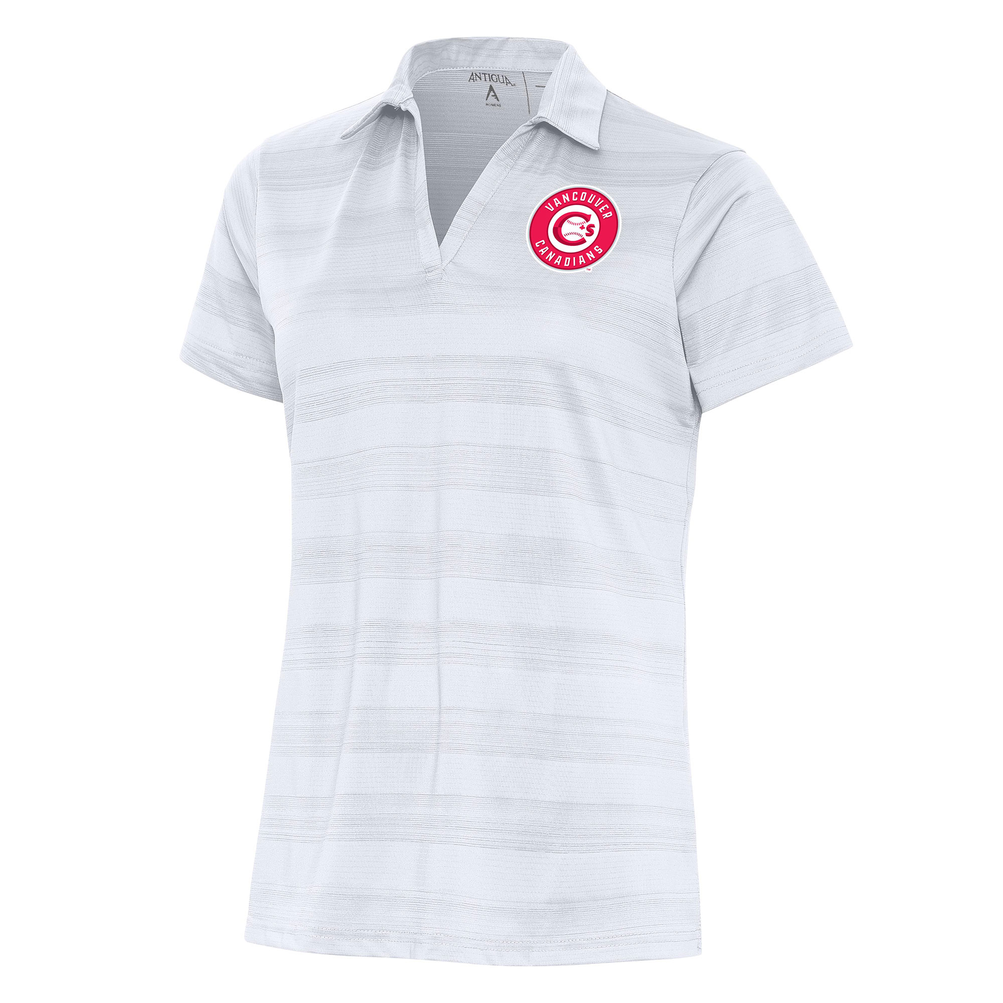 Women's Antigua White Vancouver Canadians Compass Polo