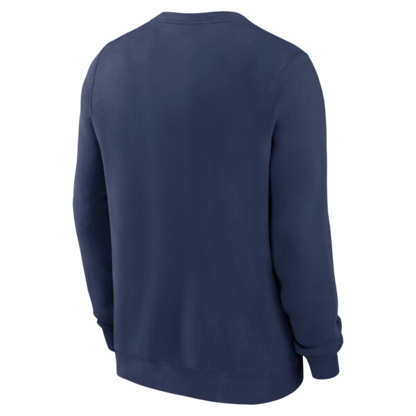 Men's Nike Navy Seattle Mariners Classic Fleece Performance Pullover Sweatshirt - Image 7