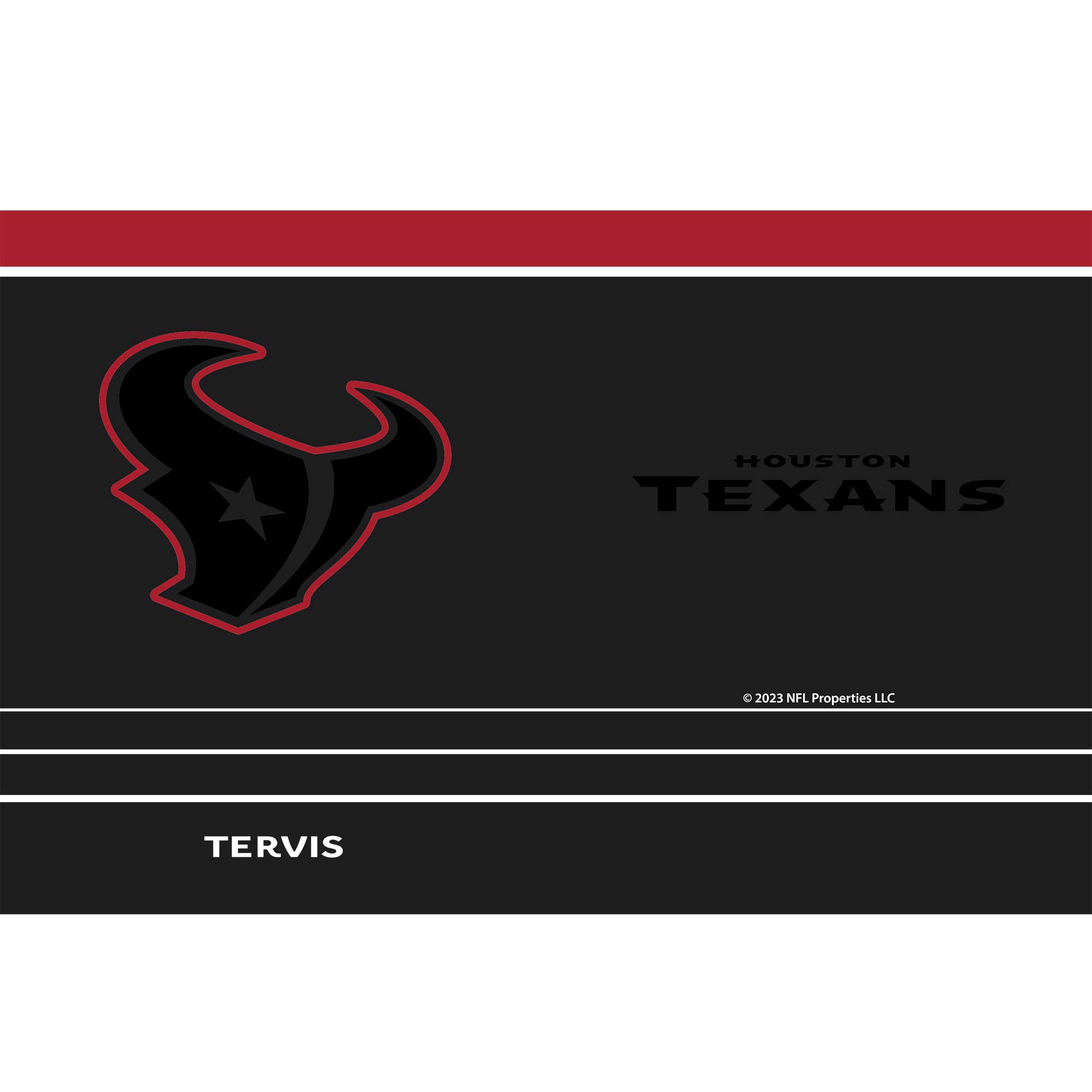 Tervis Houston Texans 30oz. Night Game Stainless Steel Tumbler - Image 3