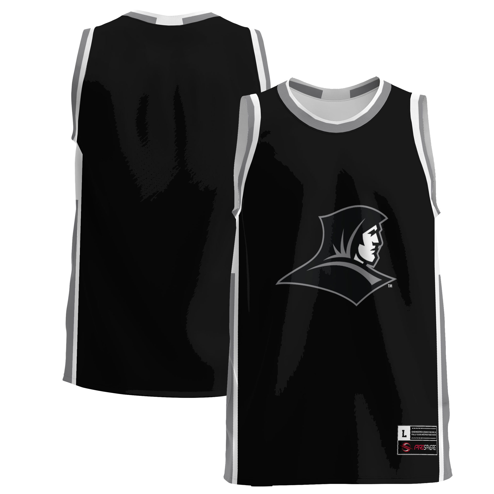 Men's GameDay Greats Black Providence Friars Lightweight Basketball Jersey - Image 2