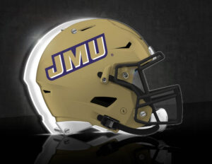 James Madison Dukes LED Helmet Tabletop Sign