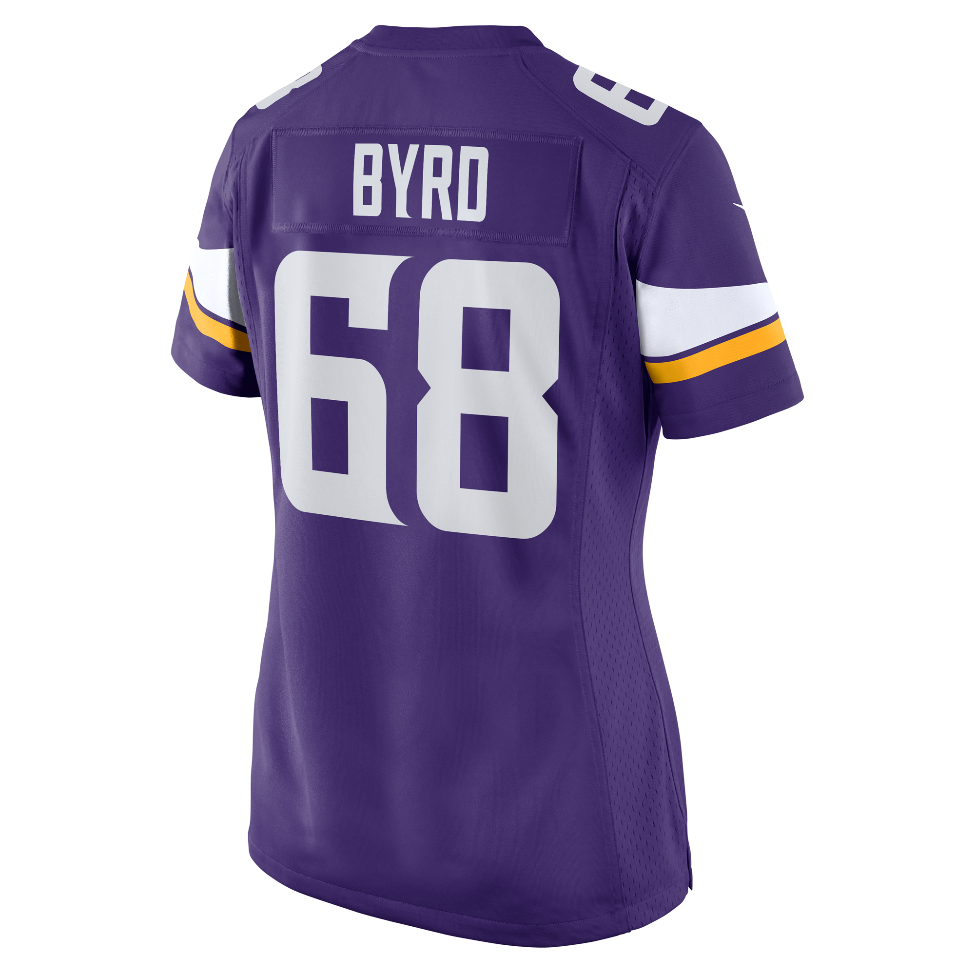Women's Nike Henry Byrd Purple Minnesota Vikings Team Game Jersey - Image 4