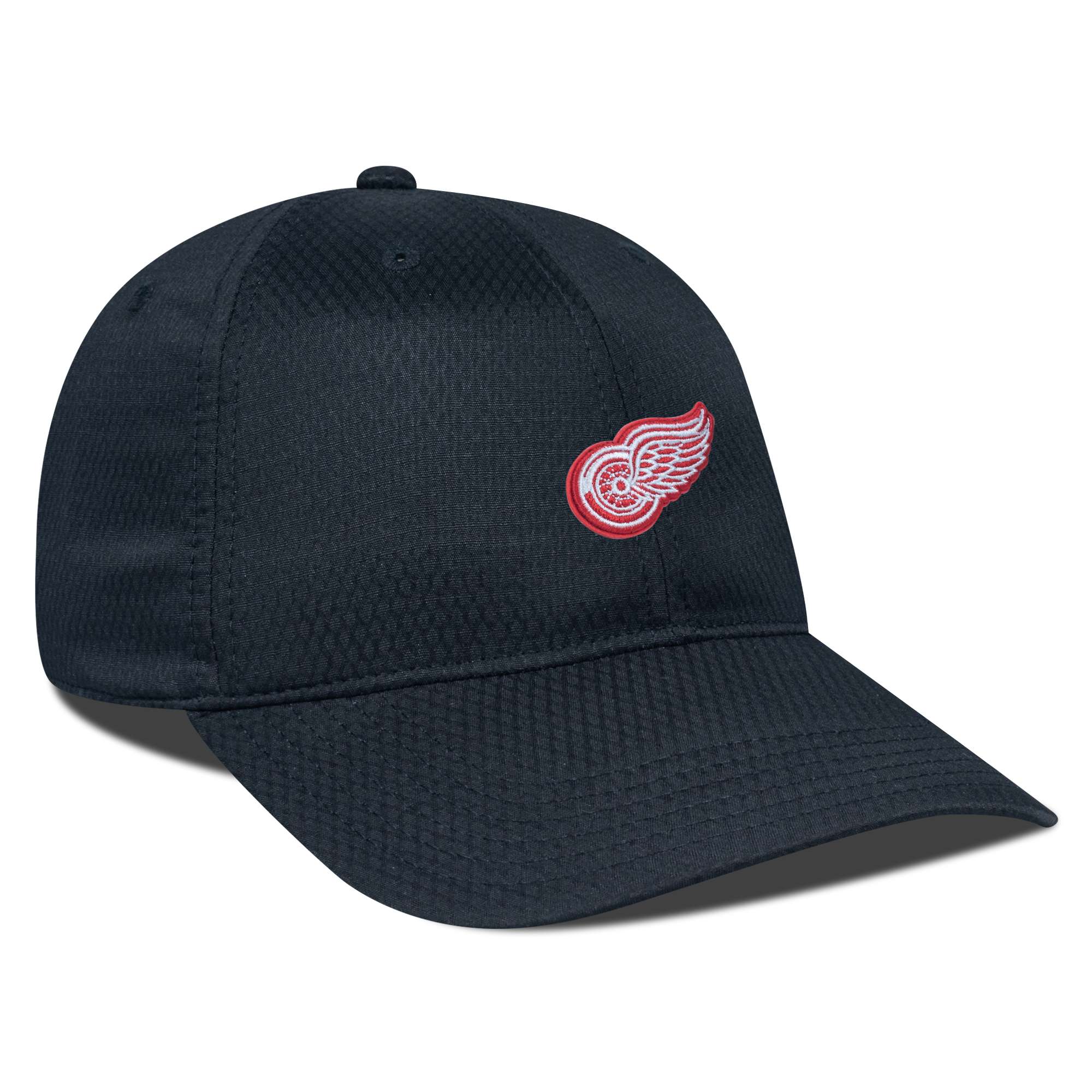 Men's Levelwear Black Detroit Red Wings Matrix Adjustable Hat - Image 11