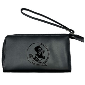 Black Florida State Seminoles Cell Phone Wristlet Wallet
