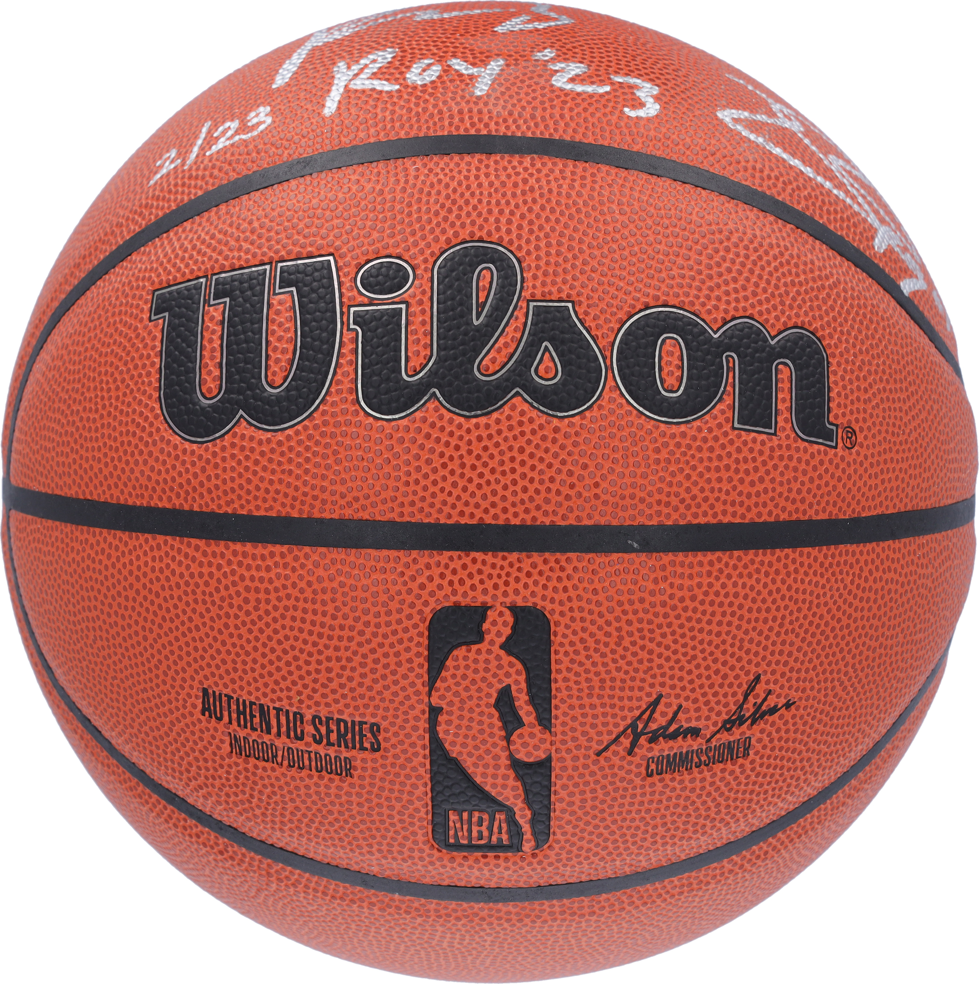 Shaquille O'Neal, Paolo Banchero and Mike Miller Orlando Magic Multi-Signed Wilson Authentic Series Indoor/Outdoor Basketball with "ROY 01" and "ROY '23" Inscriptions - Limited Edition of 23 - Image 12