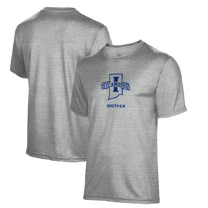 Youth ProSphere Gray Indiana State Sycamores Brother Name Drop T-Shirt