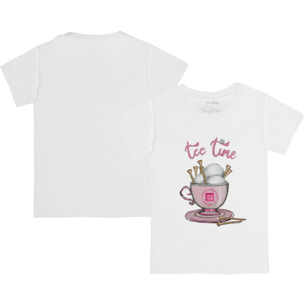Infant 2024 U.S. Senior Open  Tiny Turnip White Tee Time T-Shirt